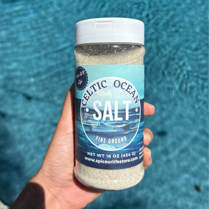 CELTIC OCEAN SALT SHAKER 16 OZ